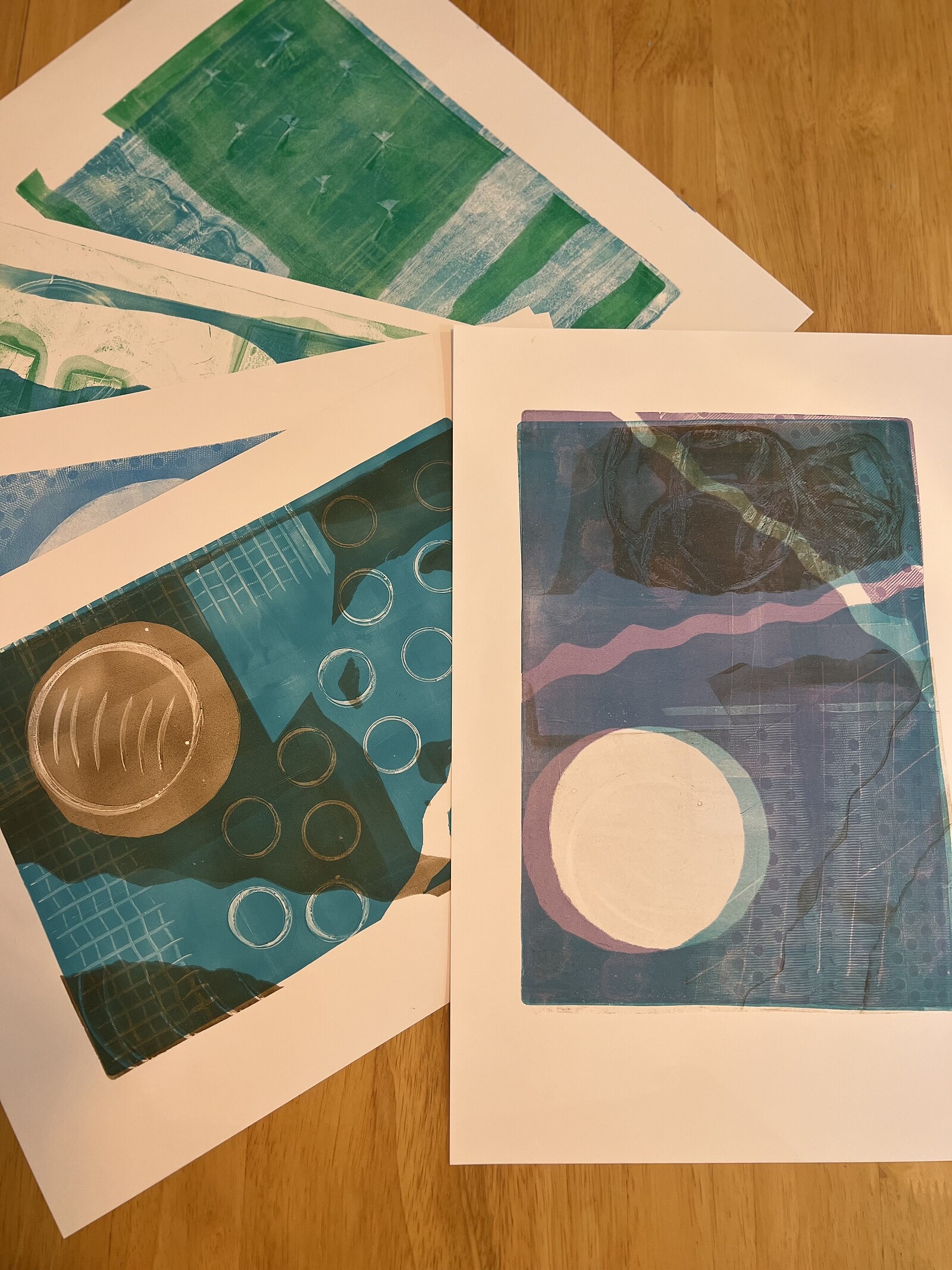 Gelli Printing Workshop at Wiper and True Barrel Store St Werburghs