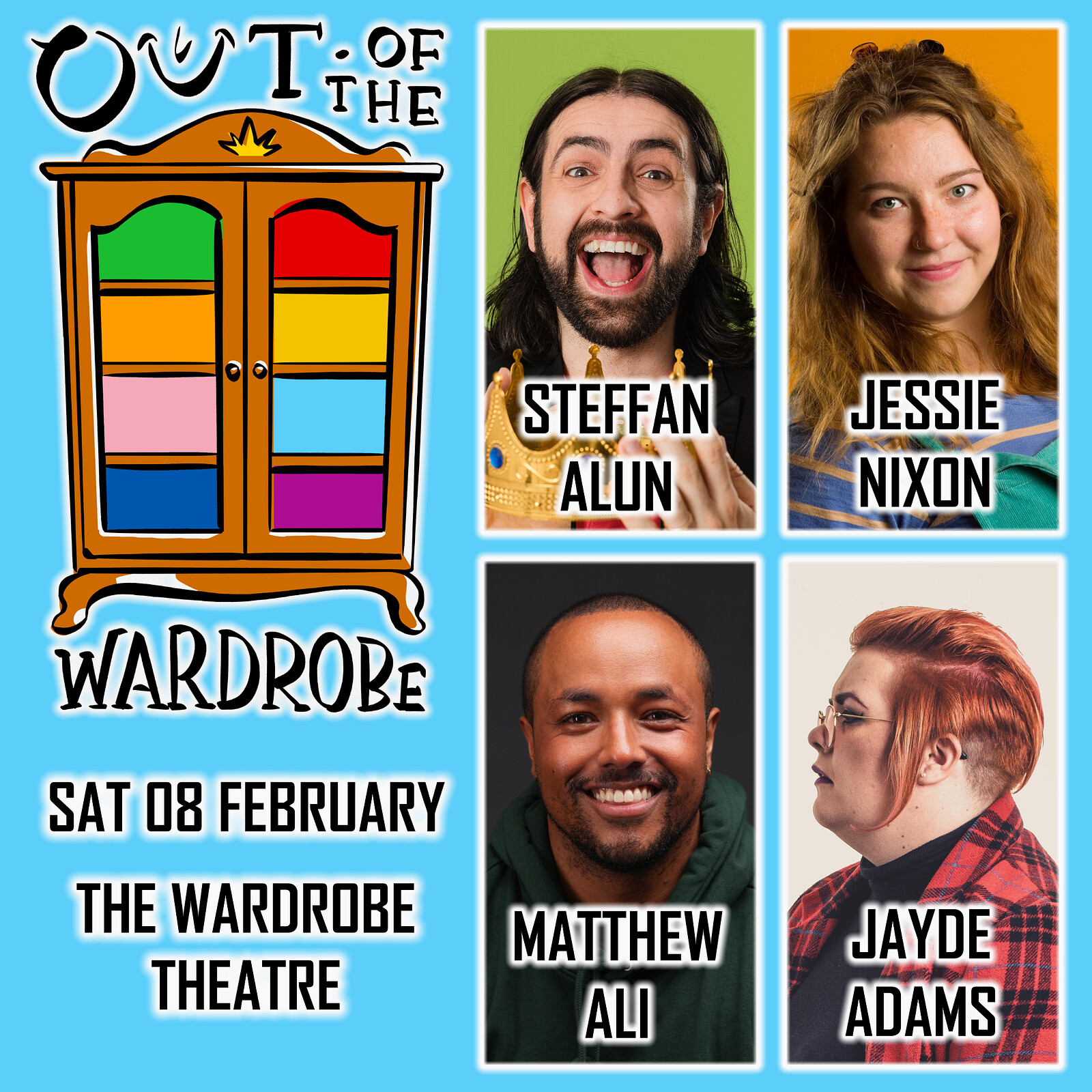 Out of The Wardrobe ft. Steffan Alun & Jayde Adams at The Wardrobe Theatre