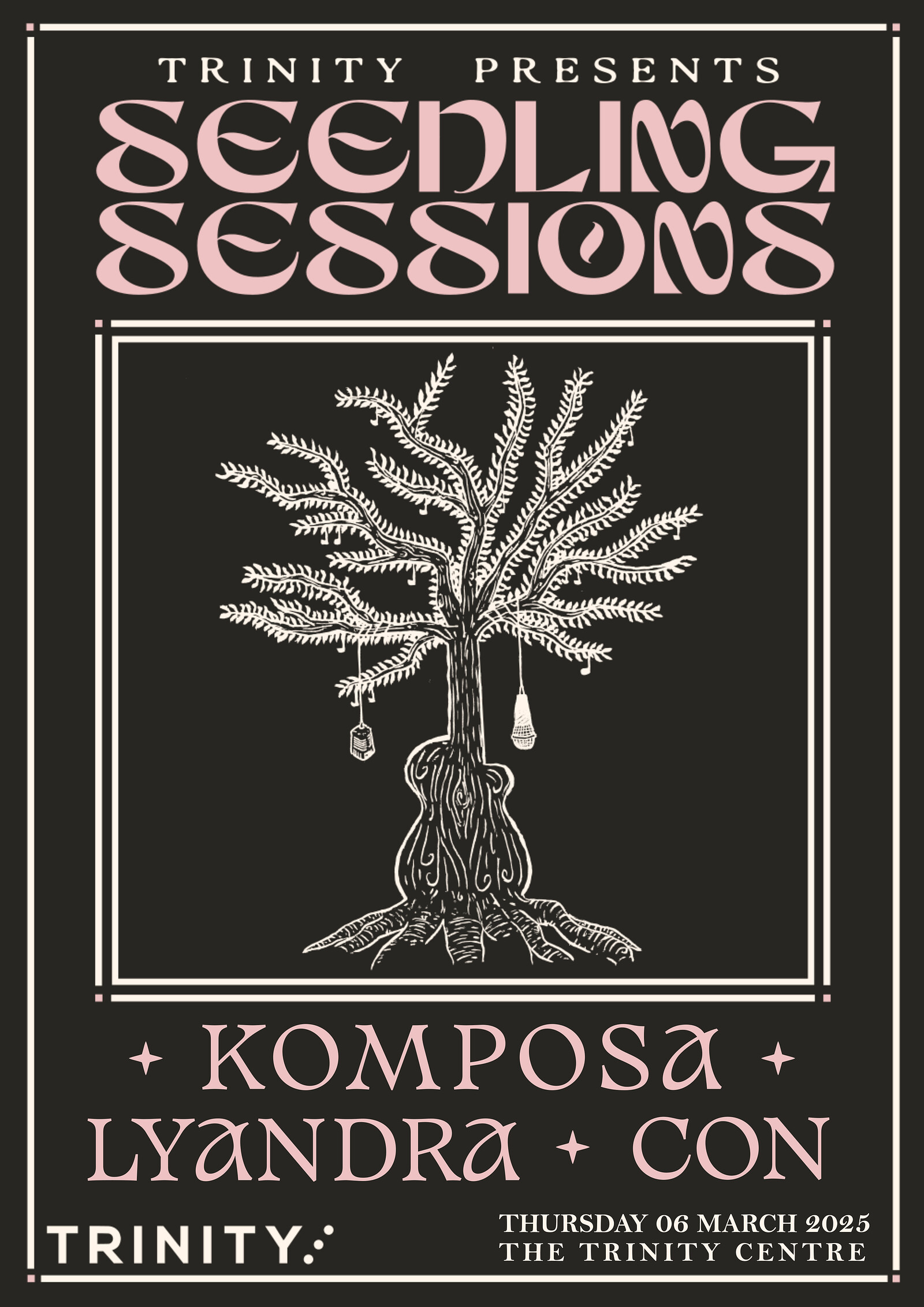 Komposa / Lyandra / CON at The Trinity Centre