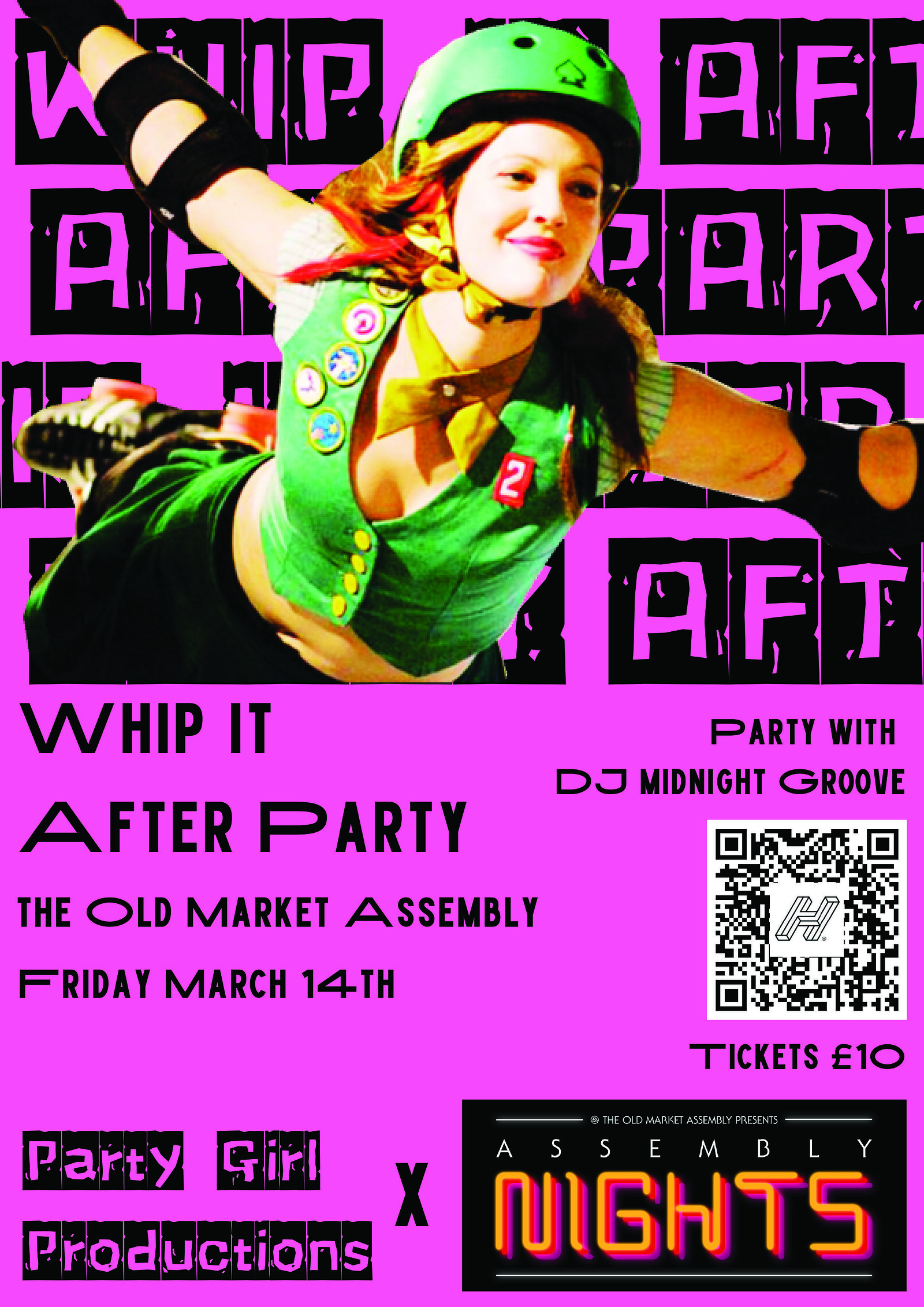 Whip It After Party at The Old Market Assembly