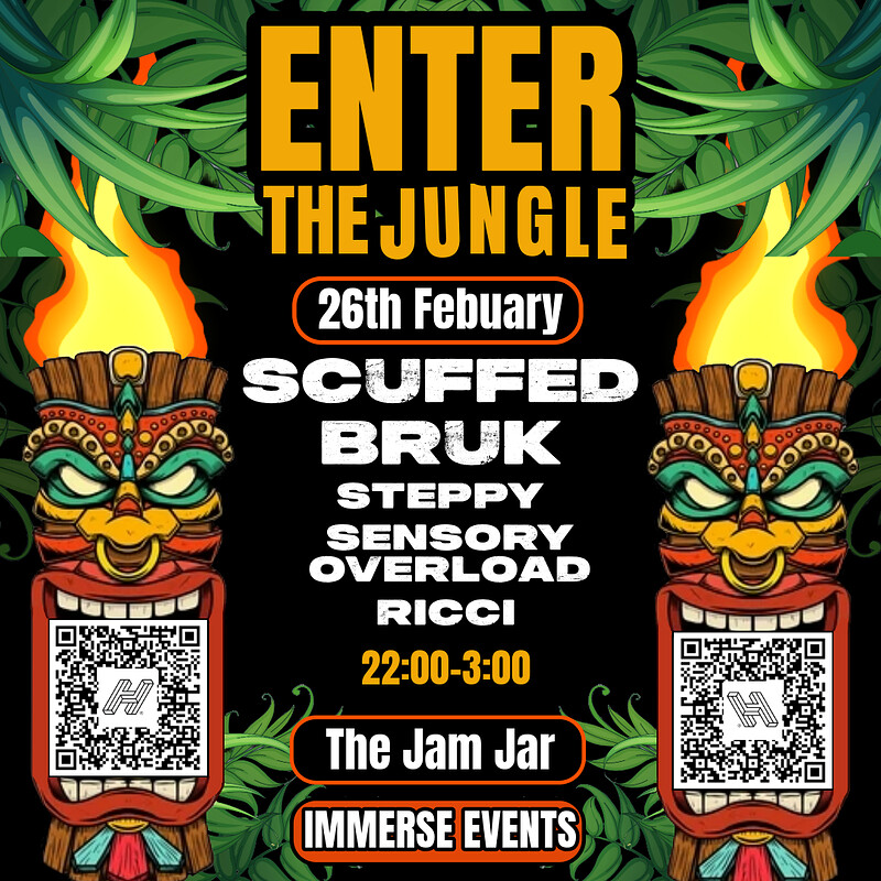 Enter The Jungle at The Jam Jar