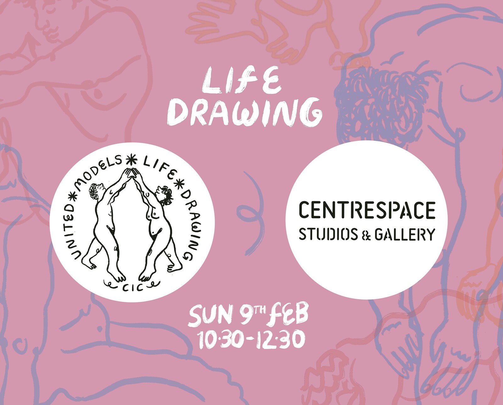 Life Drawing at Centrespace Gallery