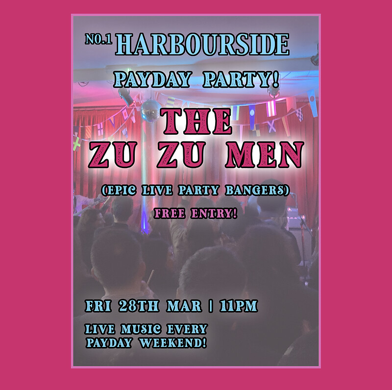 Cut A Rug with The Zu Zu Men at No.1 Harbourside