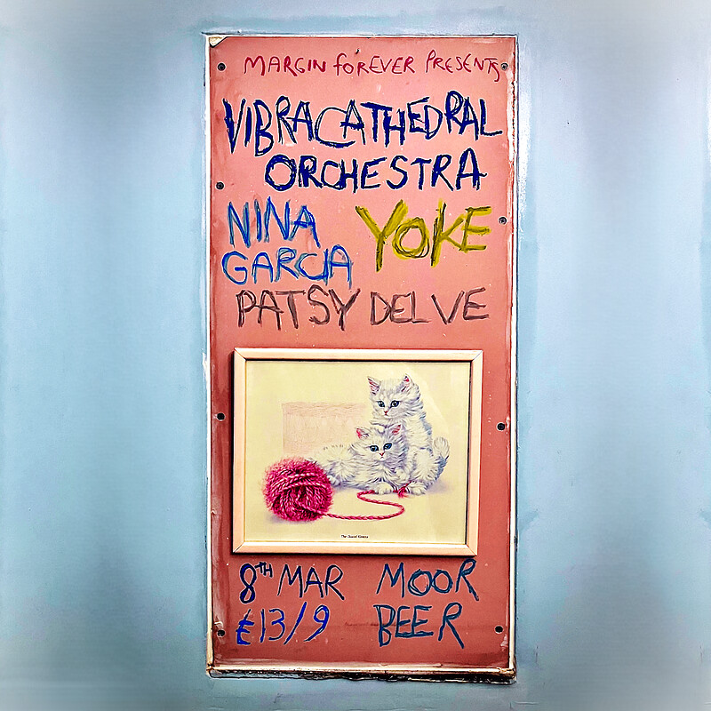 Vibracathedral Orchestra, Nina Garcia, YOKE, + at Moor Beer Co