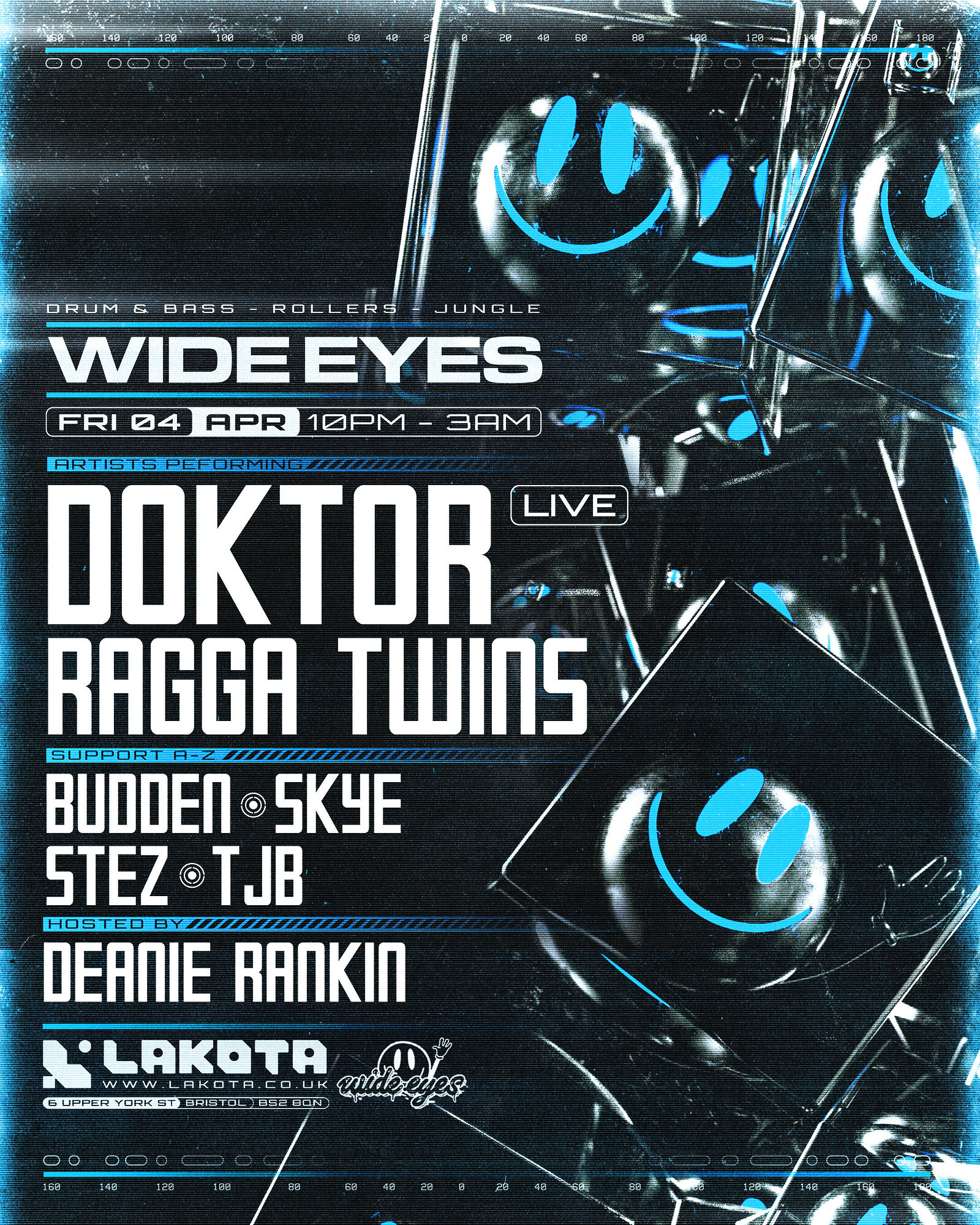 WIDE EYES: Doktor, Ragga Twins + more at Lakota