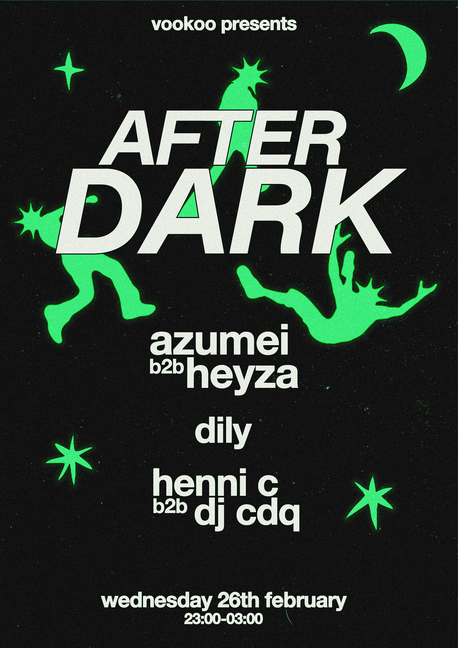 VOOKOO AFTER DARK w/ DILY, AZUMEI, HEYZA + MORE at The Crown