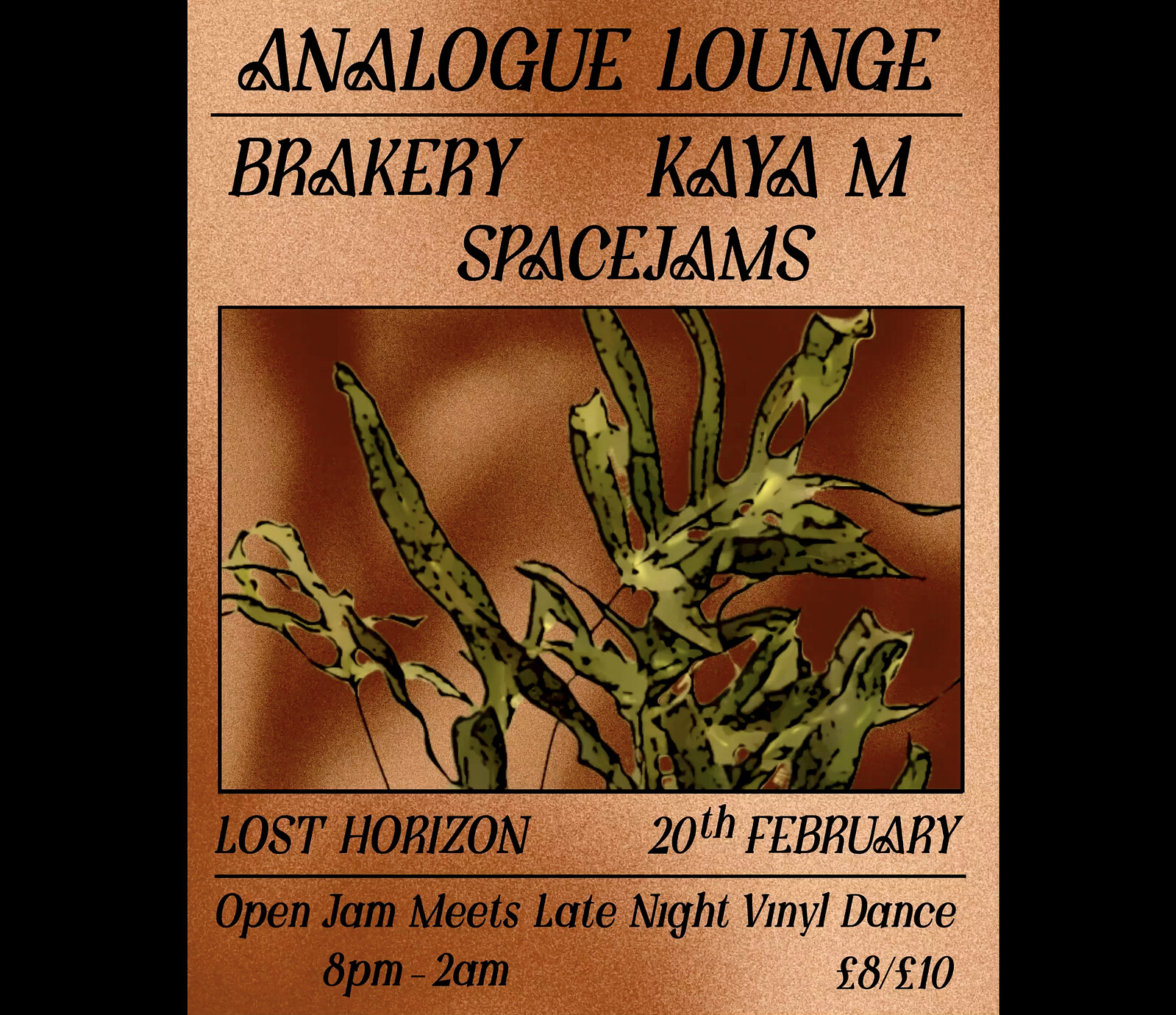 Analogue Lounge w/ Kaya M at Lost Horizon