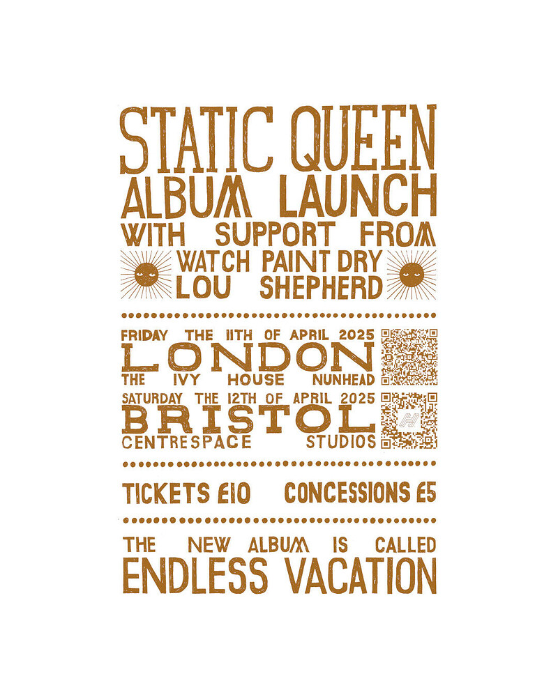 Static Queen Album Launch at Centrespace Gallery