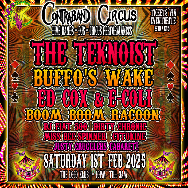 BUFFO'S WAKE / BOOM BOOM RACOON at The Loco Klub