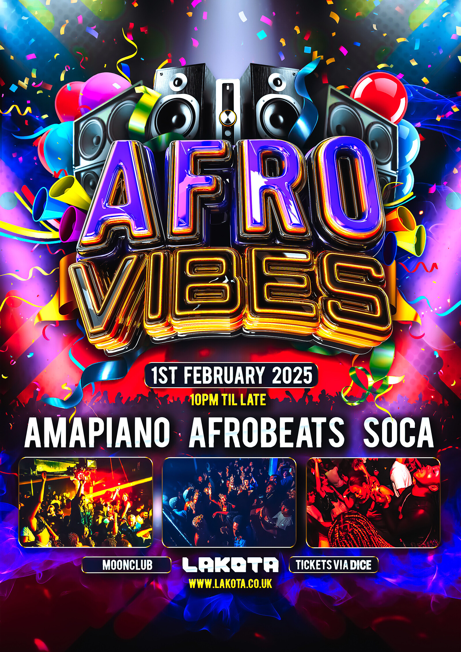 Afro Vibes: Launch Party at Lakota