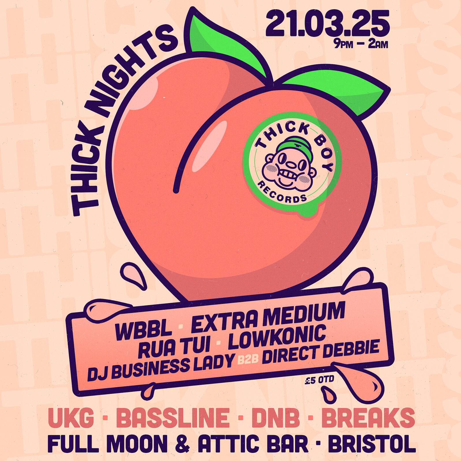 Thick Boy Records | Attic Bar at The Full Moon & Attic Bar