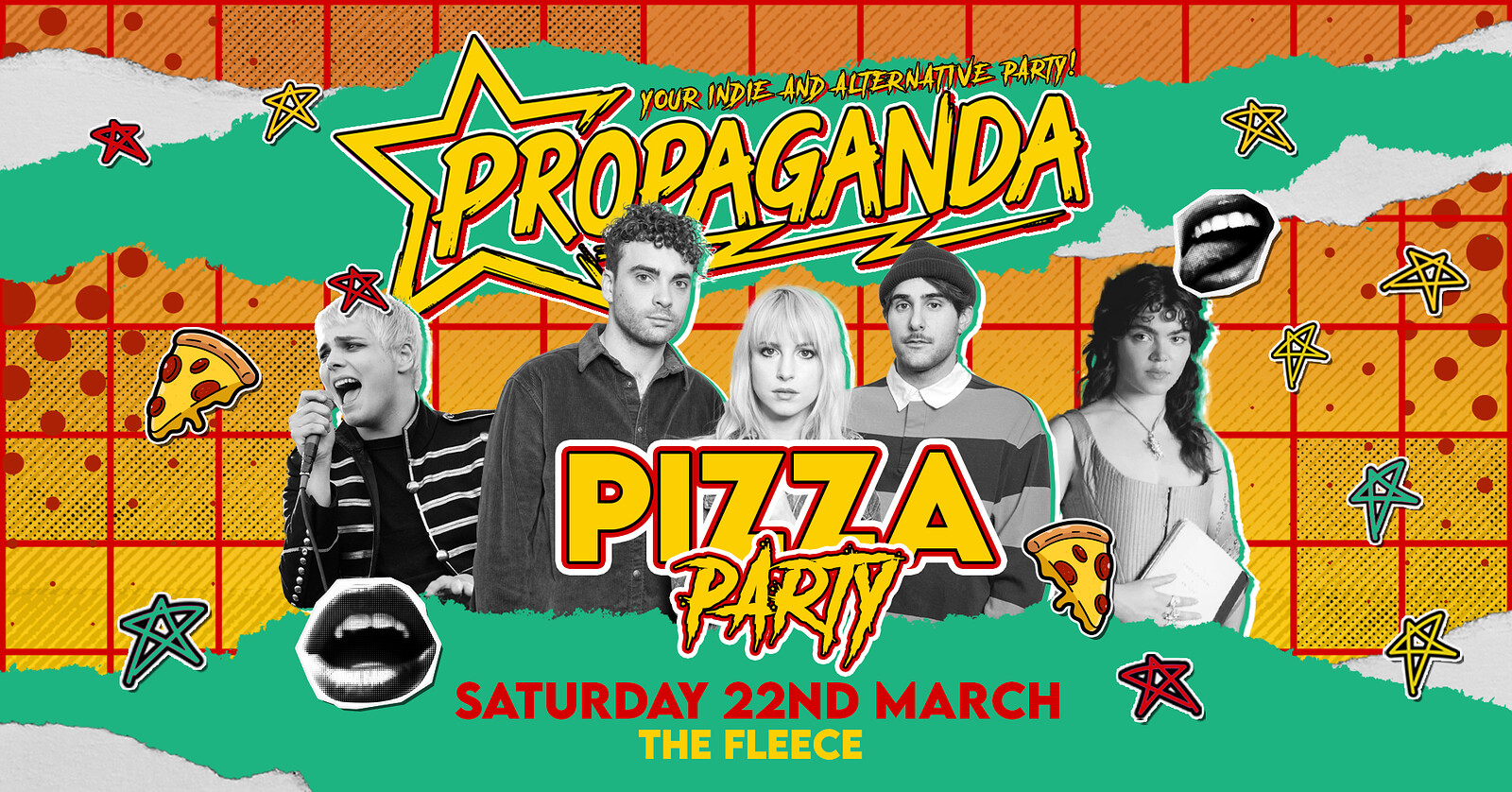 Propaganda Bristol - Pizza Party at The Fleece