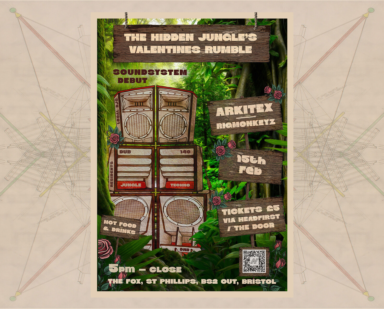 The Hidden Jungle's Valentines Rumble at The Fox