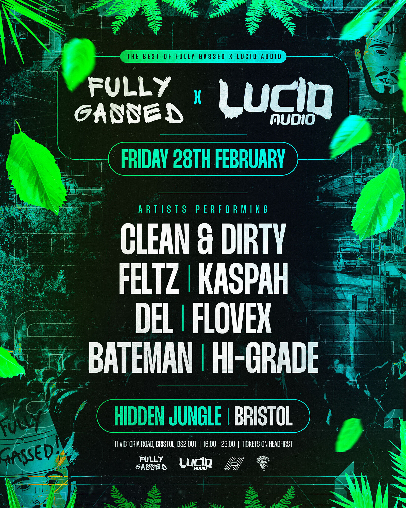 Fullygassed x lucid audio collective at Hidden jungle