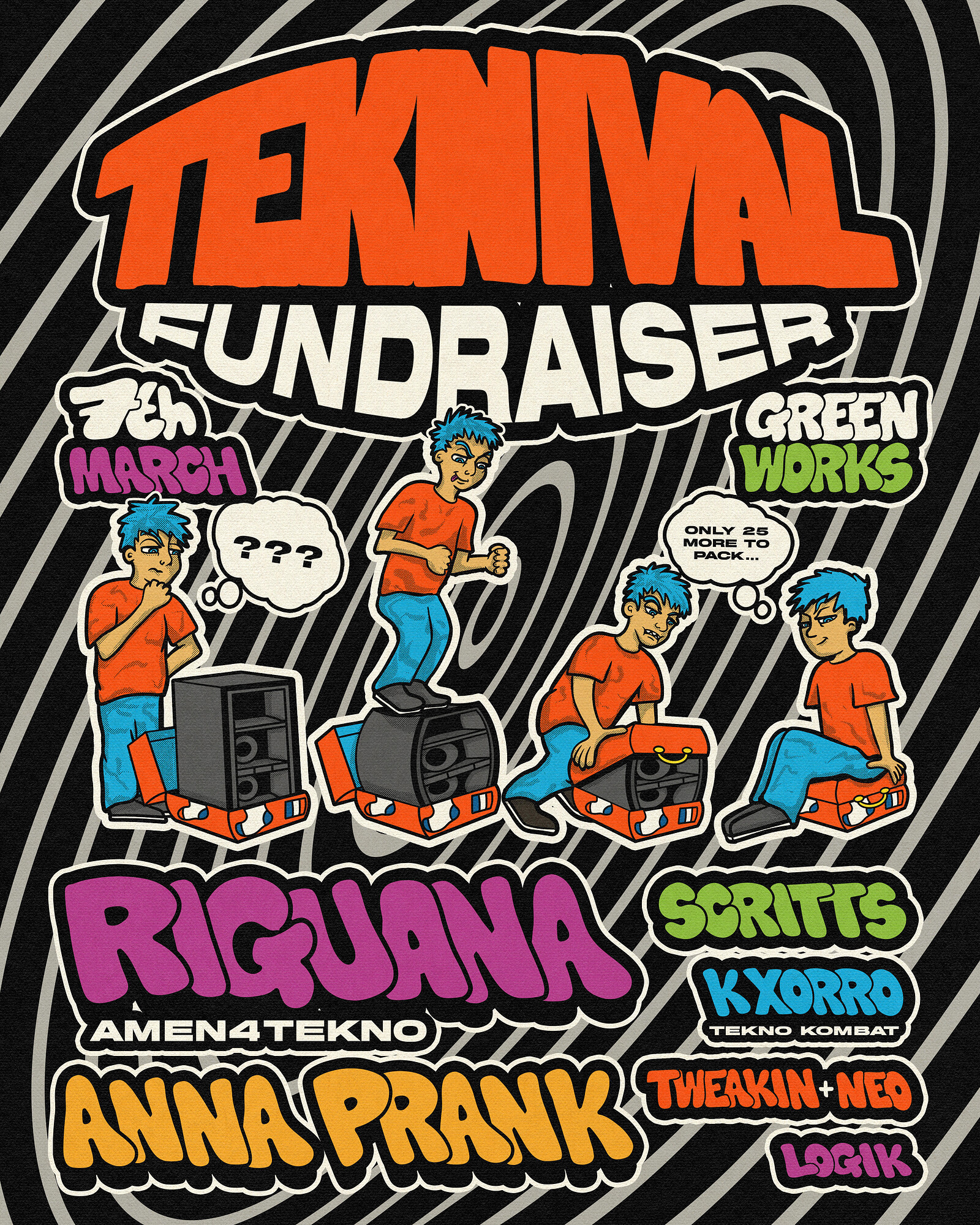 TEKNIVAL FUNDRAISER at Green Works