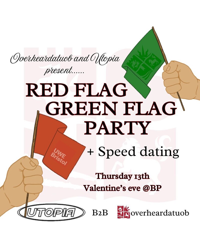 Overhearatuob x Utopia: Red Flag, Green Flag Party at The Brass Pig