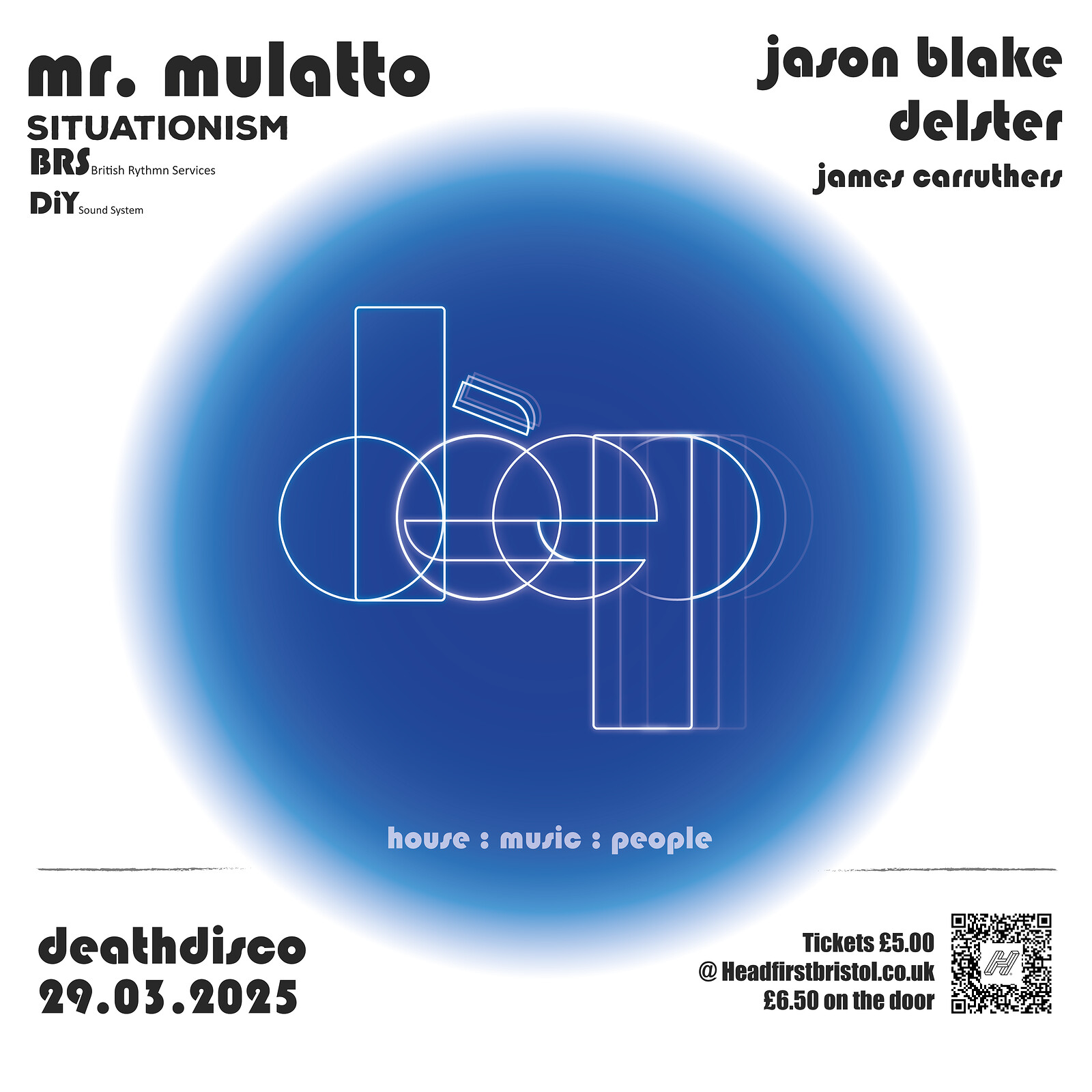 Dèep Bristol presents MR MULATTO at Death Disco