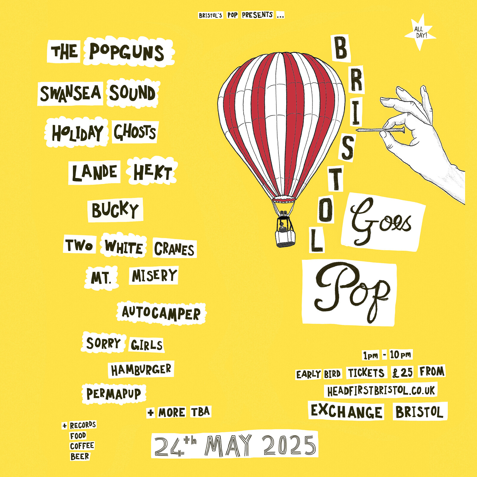 BRISTOL GOES POP - INDIE ALL-DAYER at Exchange