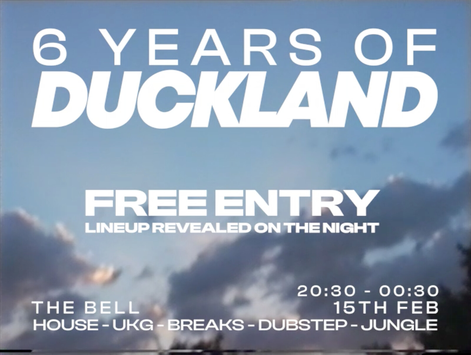 6 Years of Duckland at The Bell