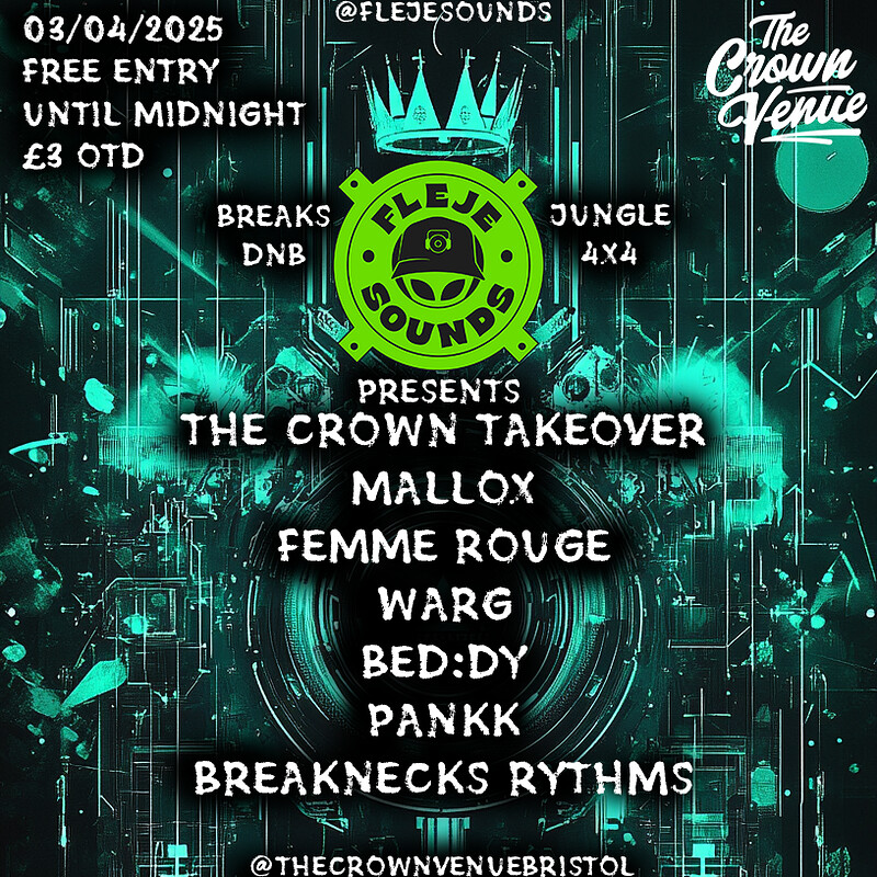 Fleje Sounds Takeover at The Crown