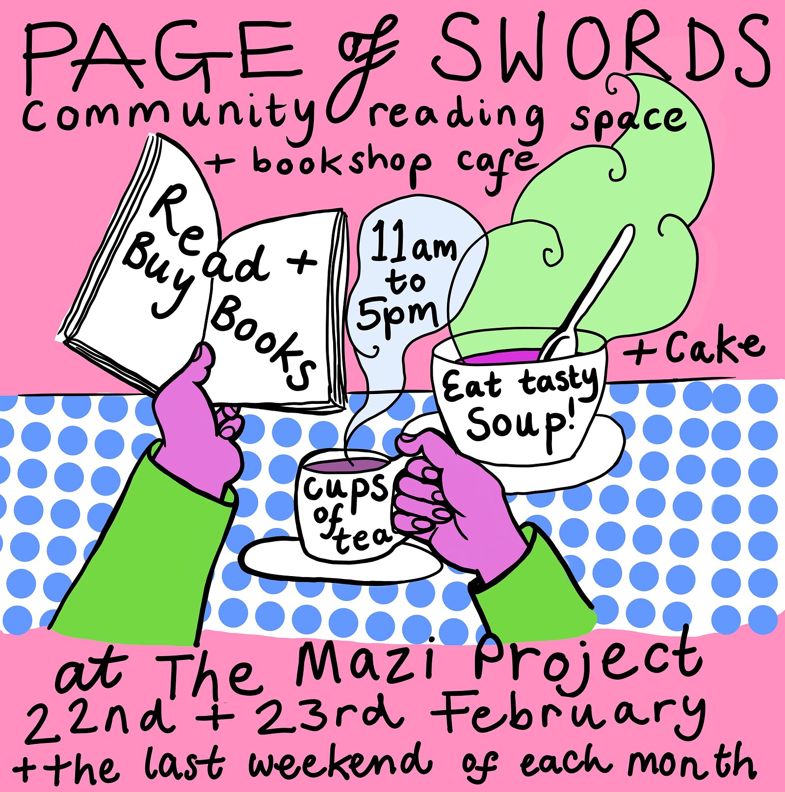 Page Of Swords Weekend at Mazi Project