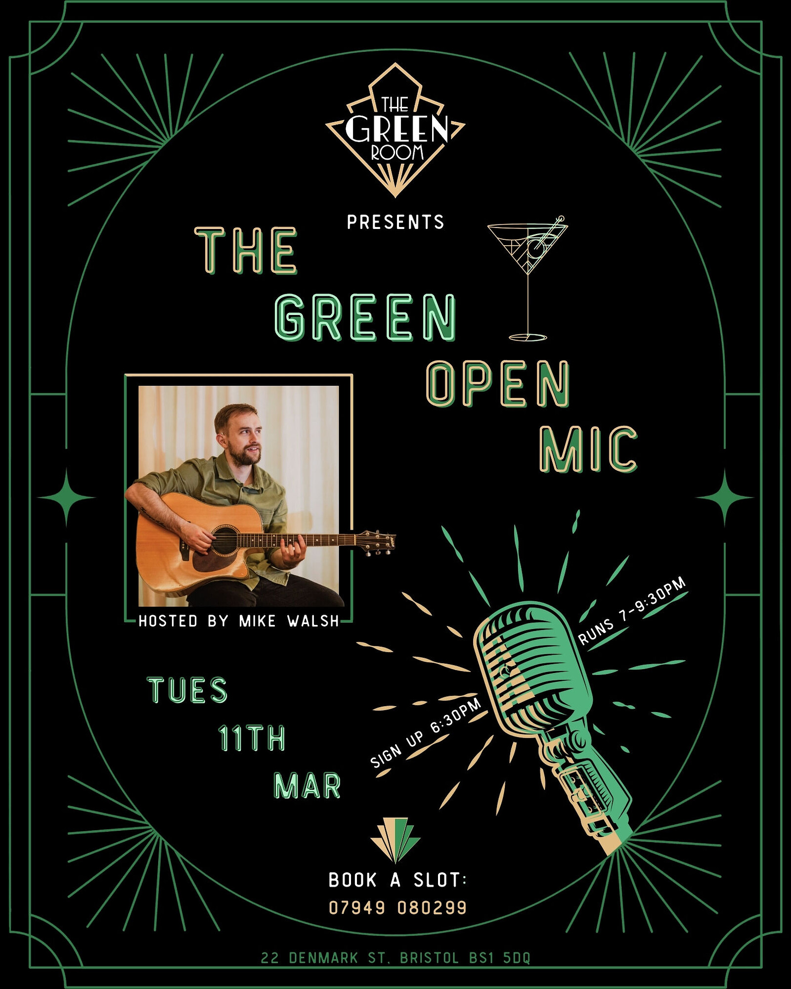 The Green Open Mic at The Green Room