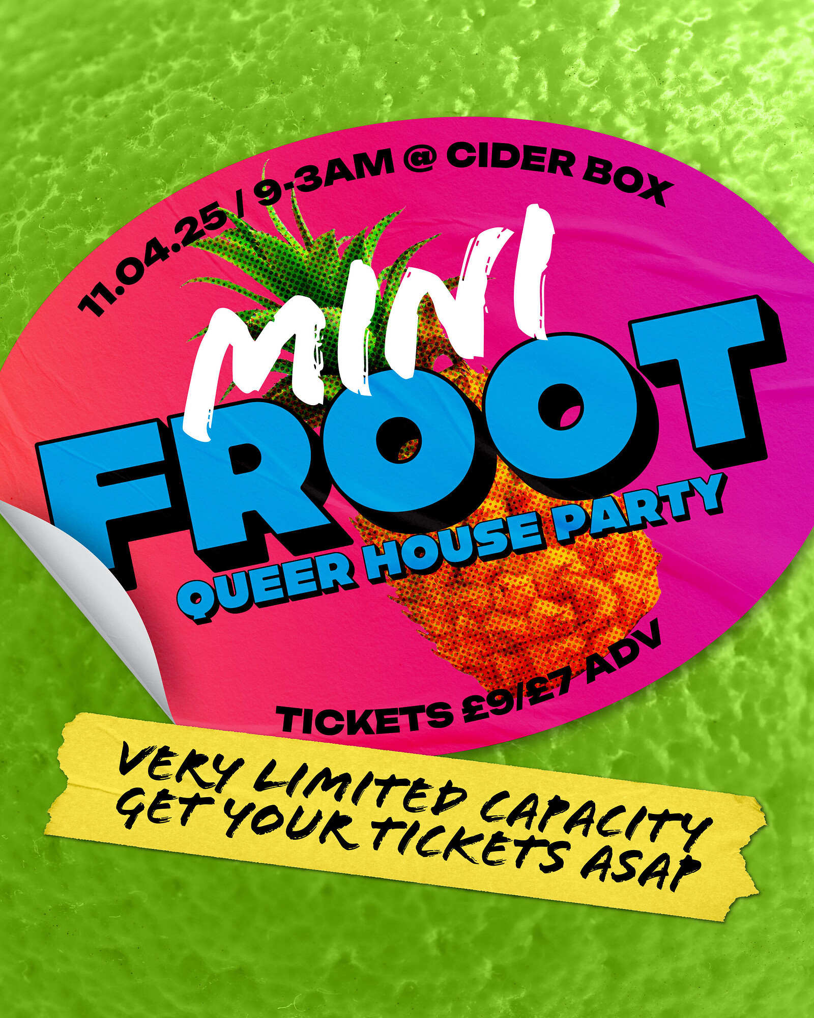 FROOT at The Cider Box Tap Room