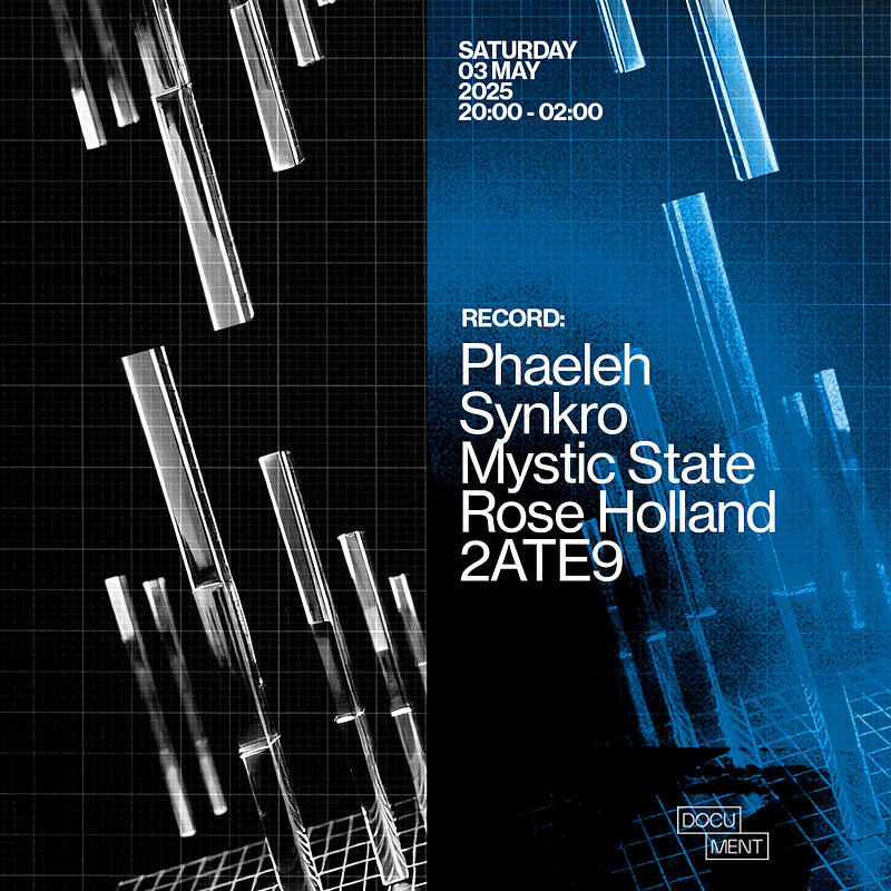 RECORD presents: Phaeleh, Synkro, Mystic State ++ at DOCUMENT