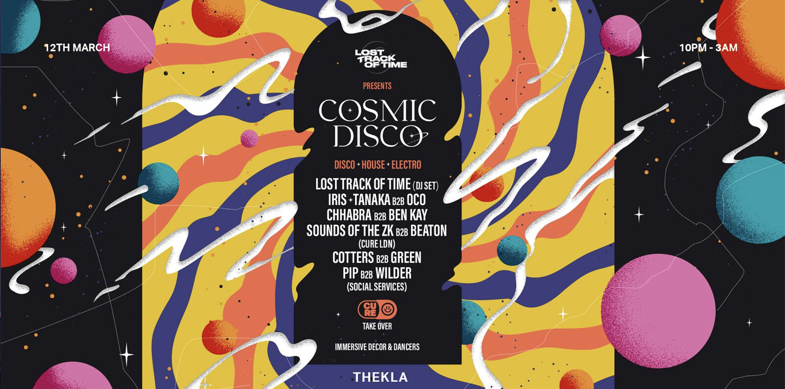 Lost Track of Time Presents: Cosmic Disco at Thekla