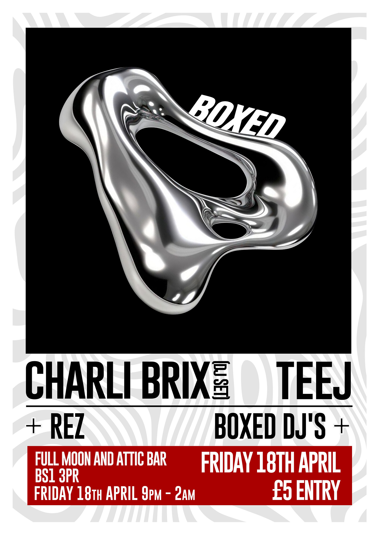 BOXED Pres. Charli Brix & more | Attic Bar at The Full Moon & Attic Bar