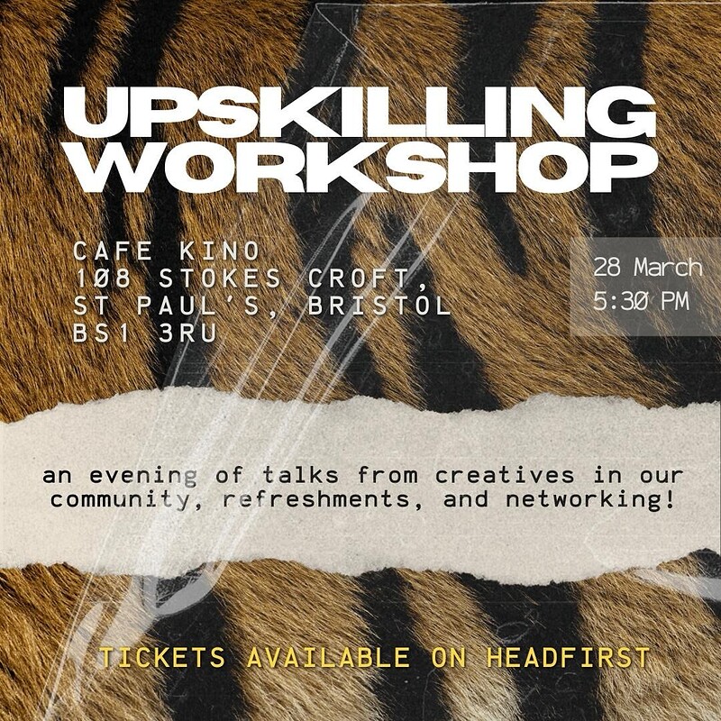 UpSkill with d.irt.collective at Cafe Kino