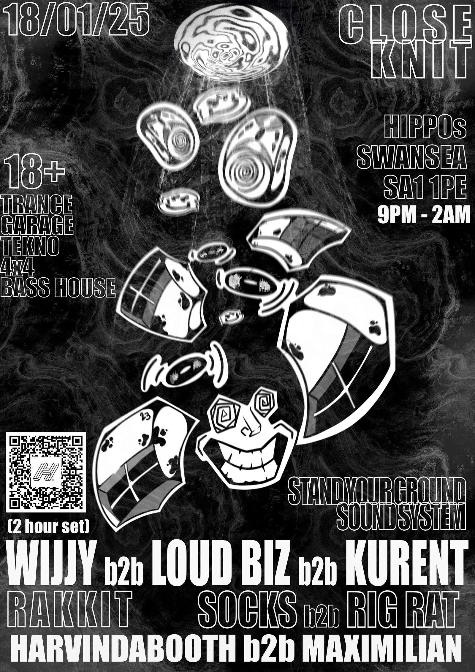 Wijjy, Loud Biz, Kurent at 207, High Street, Swansea SA1 1PE