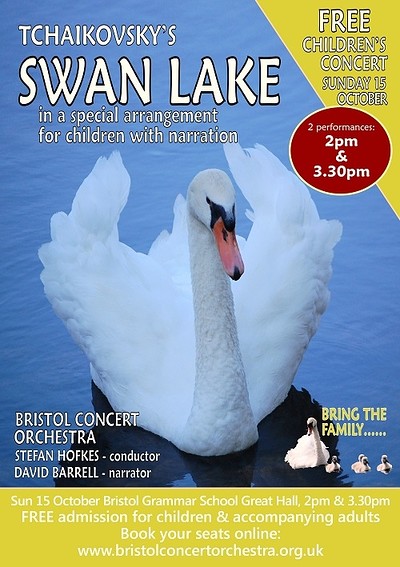 Tchaikovsky's Swan Lake at The Great Hall, Bristol Grammar School