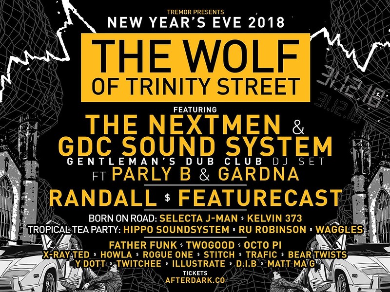 Tremor NYE - The Wolf of Trinity Street at Trinity