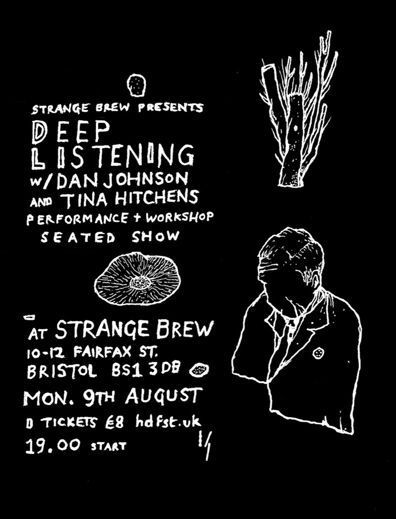 Deep Listening with Dan Johnson & Tina Hitchens at Strange Brew