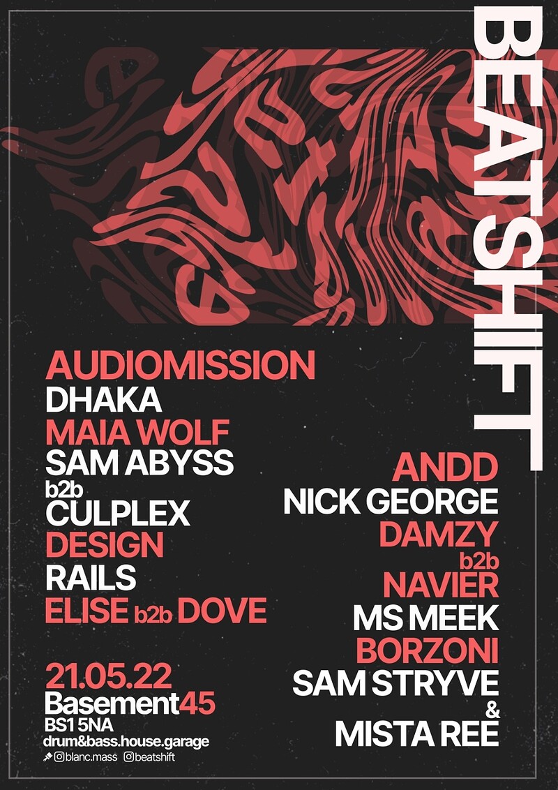 BEATSHIFT PRESENTS: IMMERSION at Basement 45