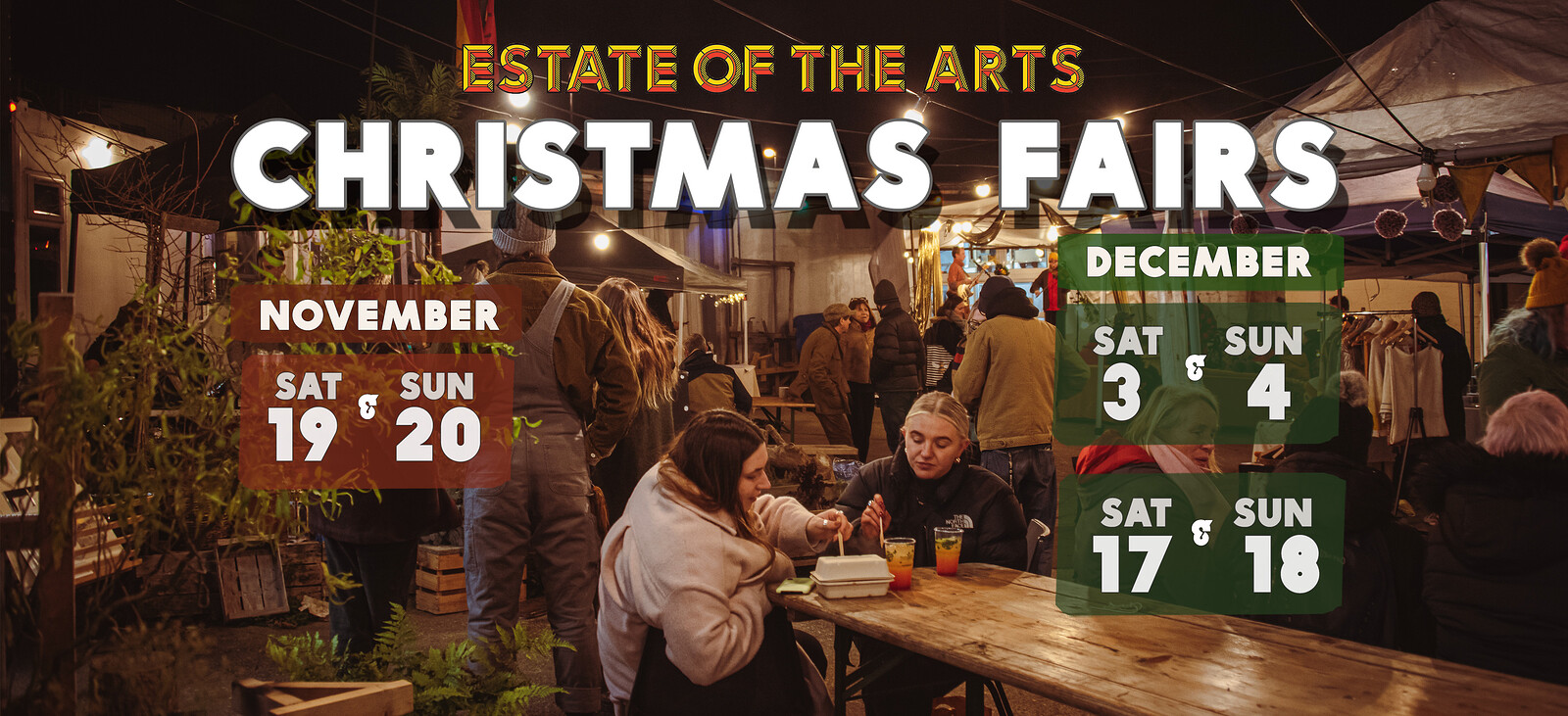 Christmas Fair: Makers Market & Open Studios at Estate of the Arts