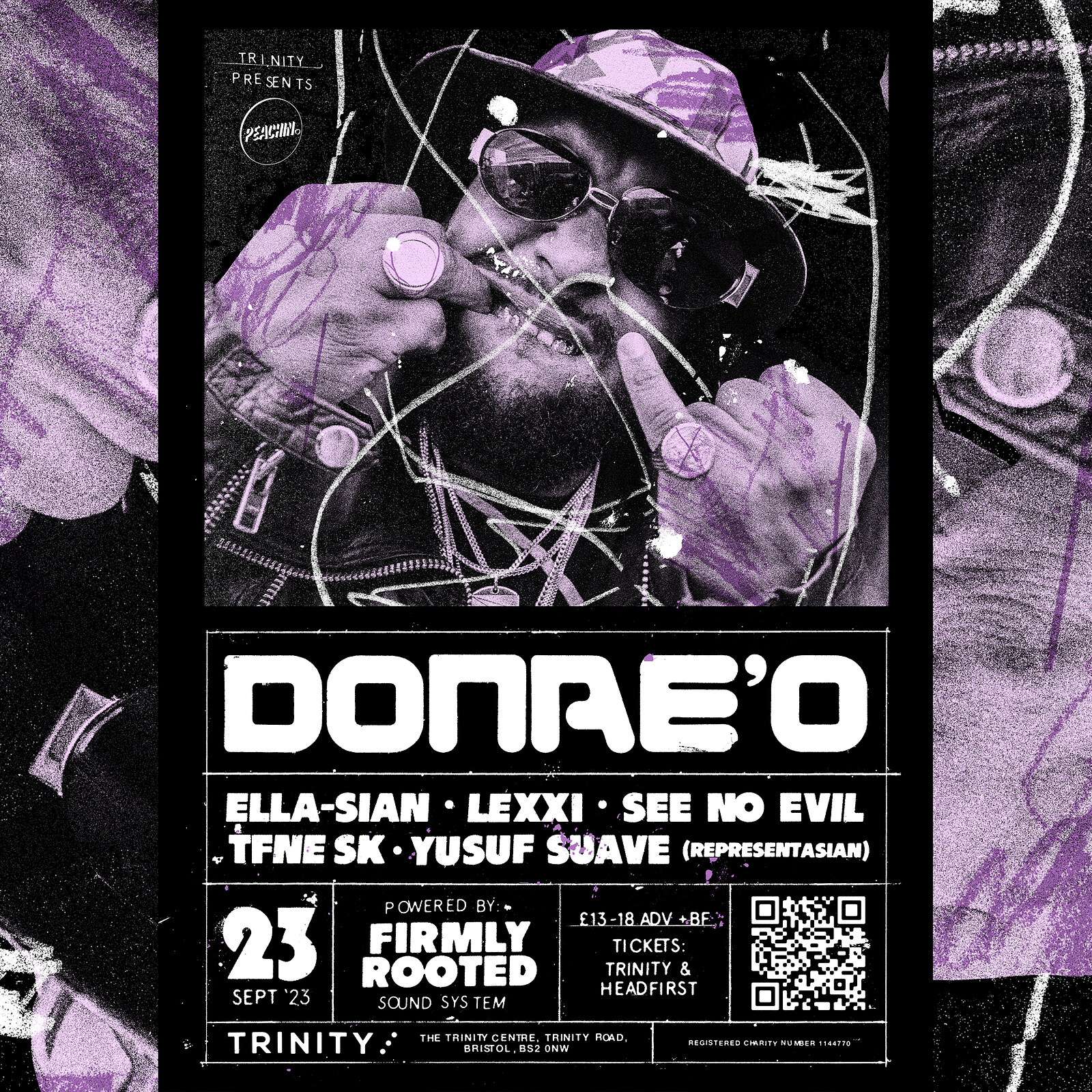 Trinity + Peachin’ Presents: Donae'O at The Trinity Centre