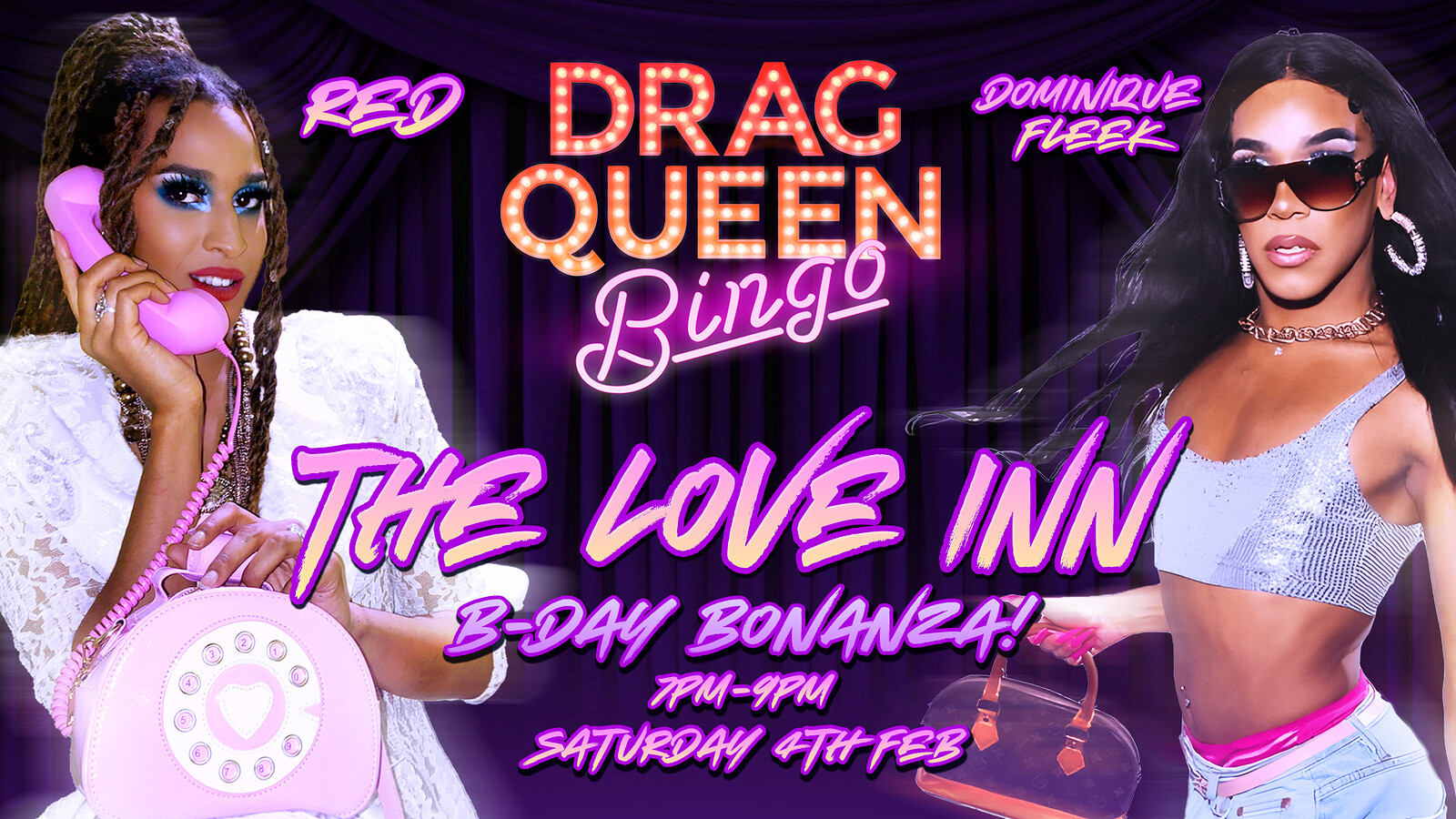 Drag Queen Bingo at The Love Inn