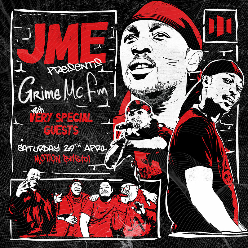 JME presents Grime MC FM at Motion