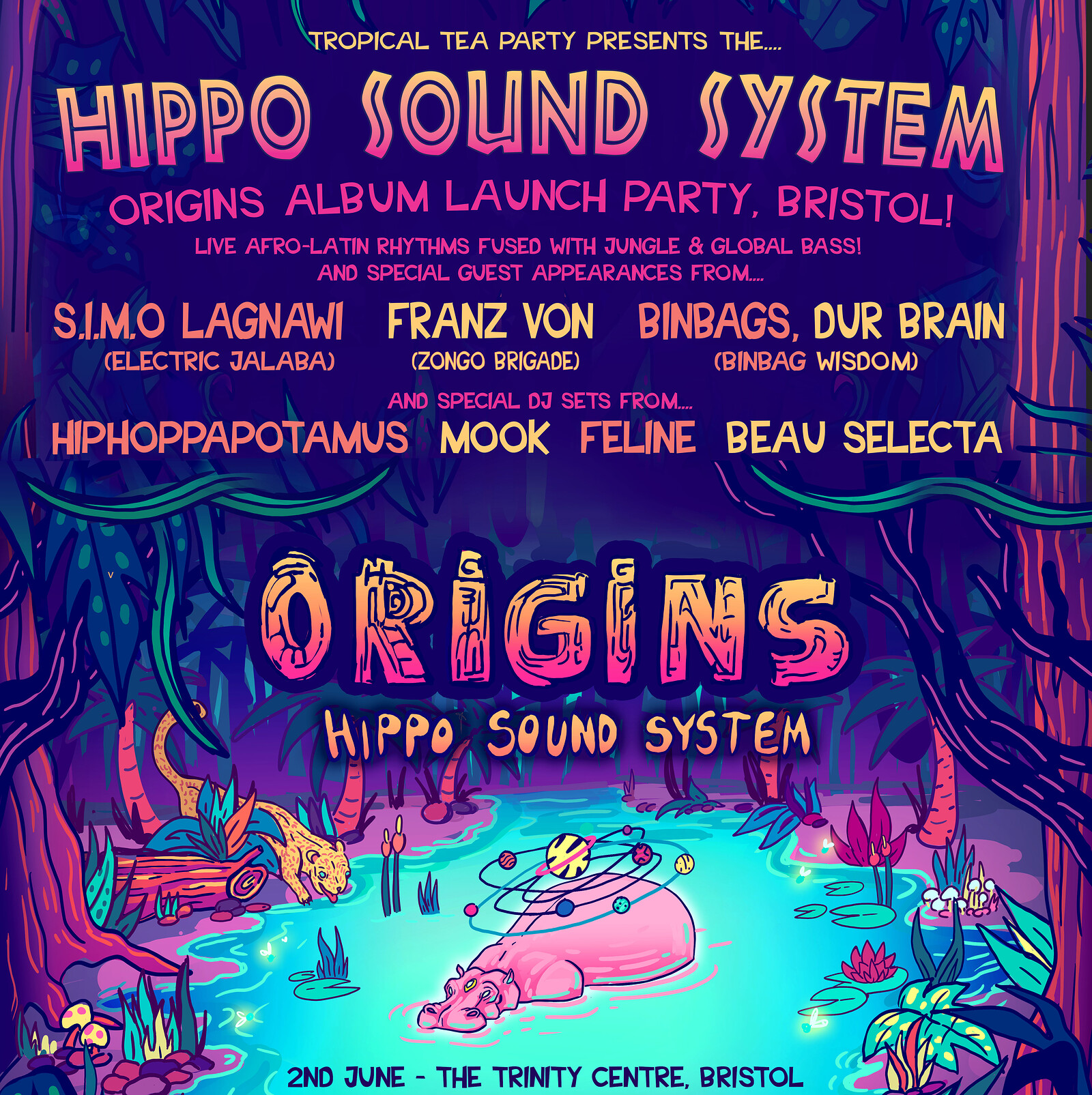 Hippo Sound System Album Launch at The Jam Jar