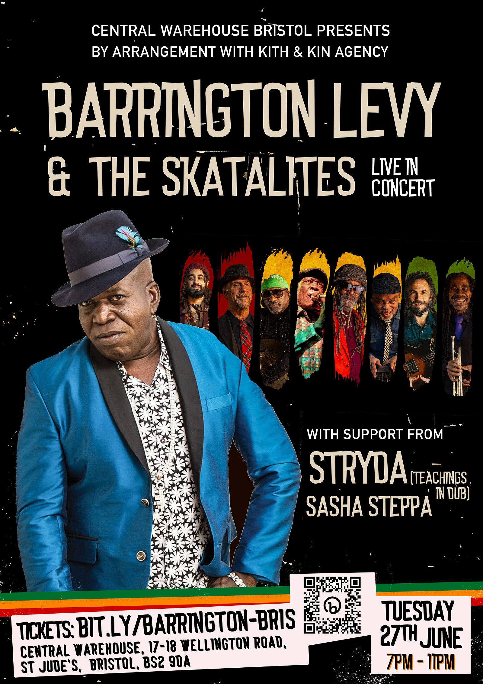 Barrington Levy & The Skatalites - at Central Warehouse