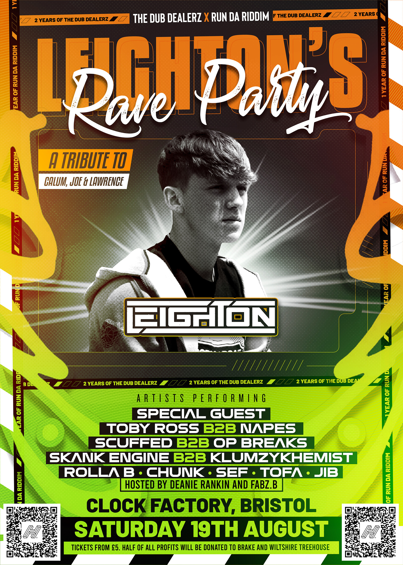 Leighton's Rave Party at Clock Factory