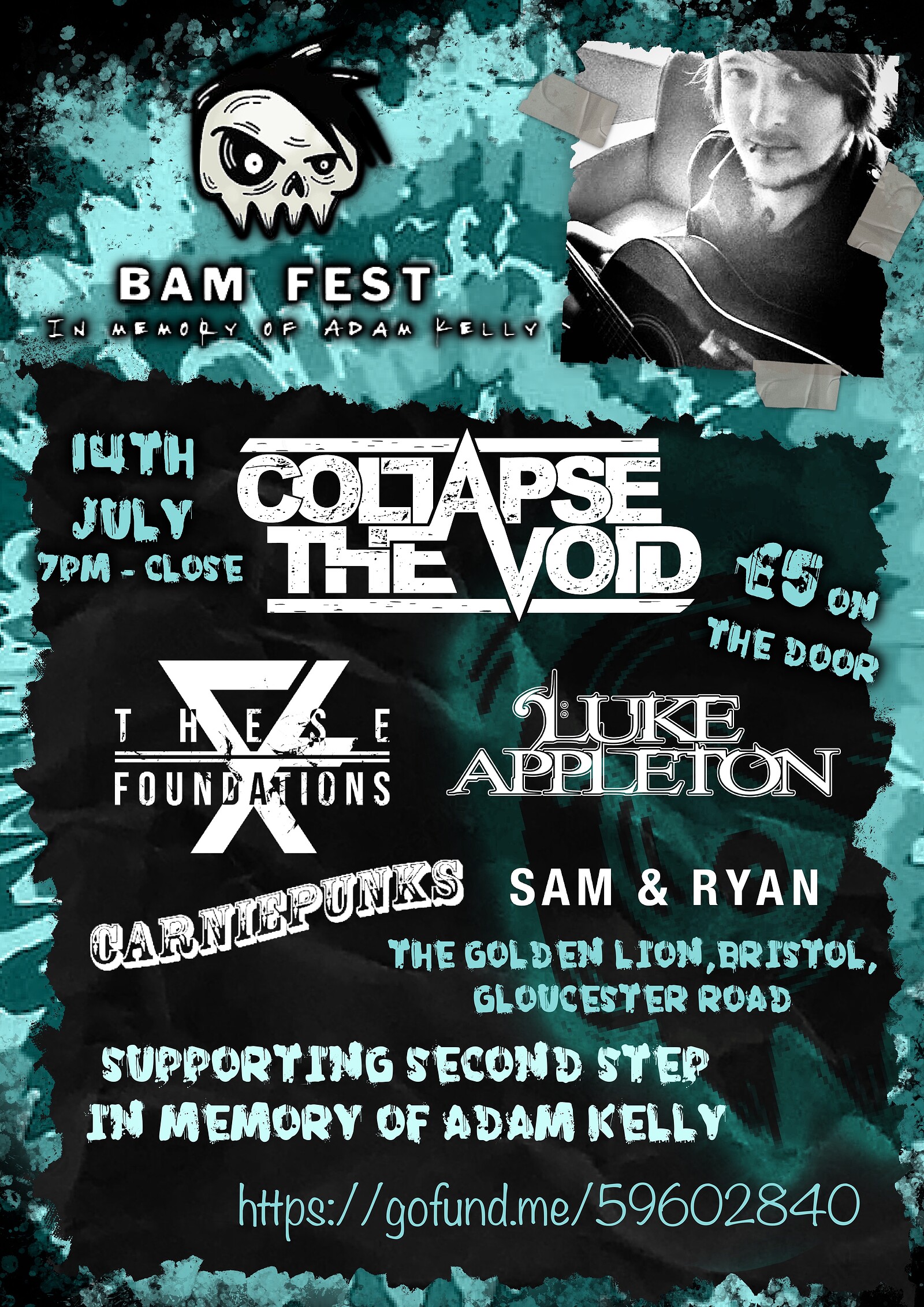 Bam Fest - in memory of Adam Kelly at The Golden Lion