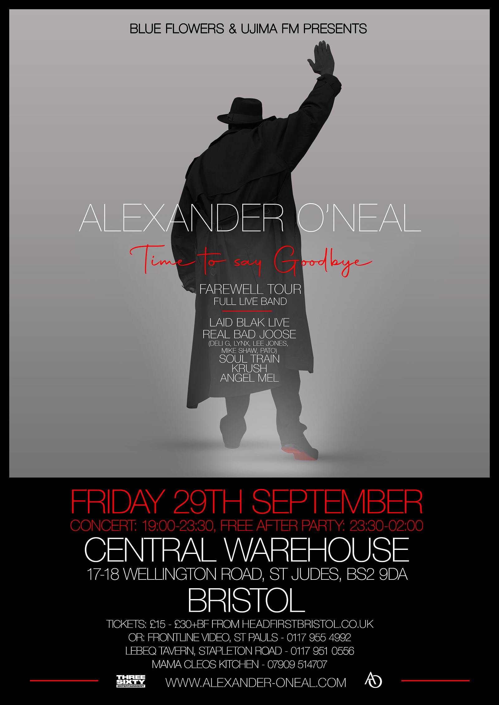 Alexander O'Neal - Farewell Tour at Central Warehouse