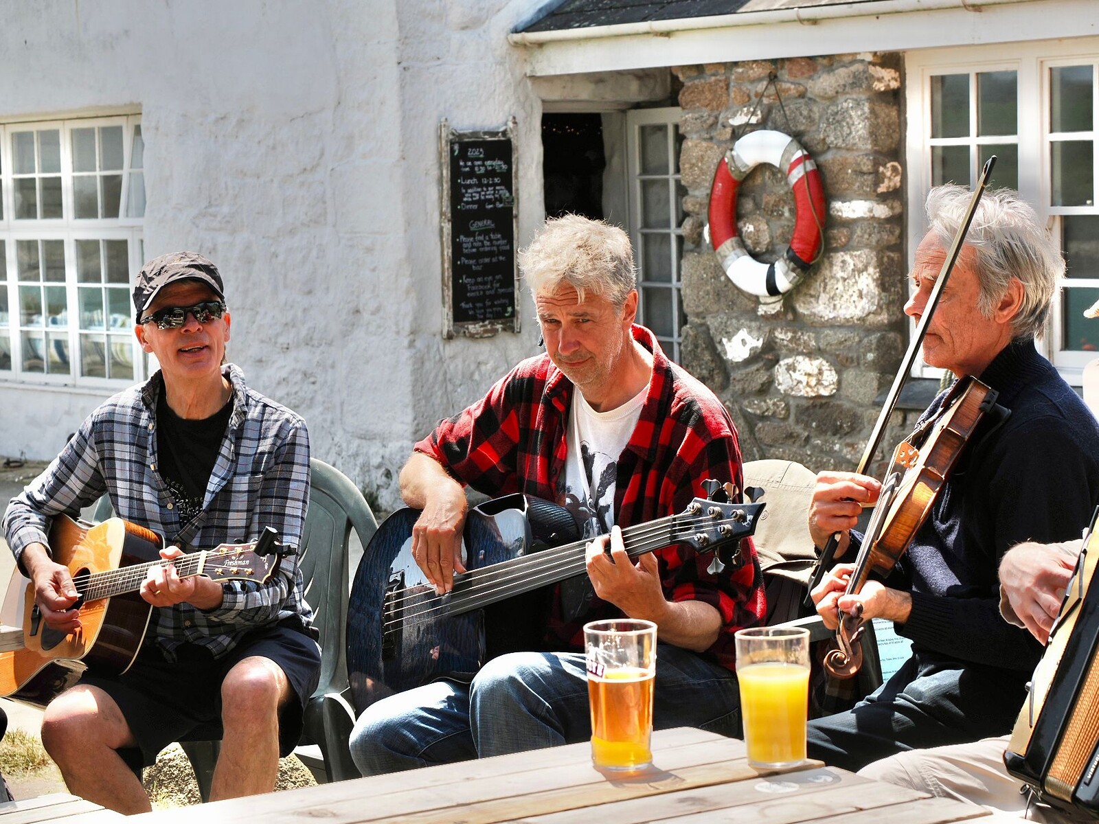 Blue Badgers at Red Monkey, Chandos Road, Redland