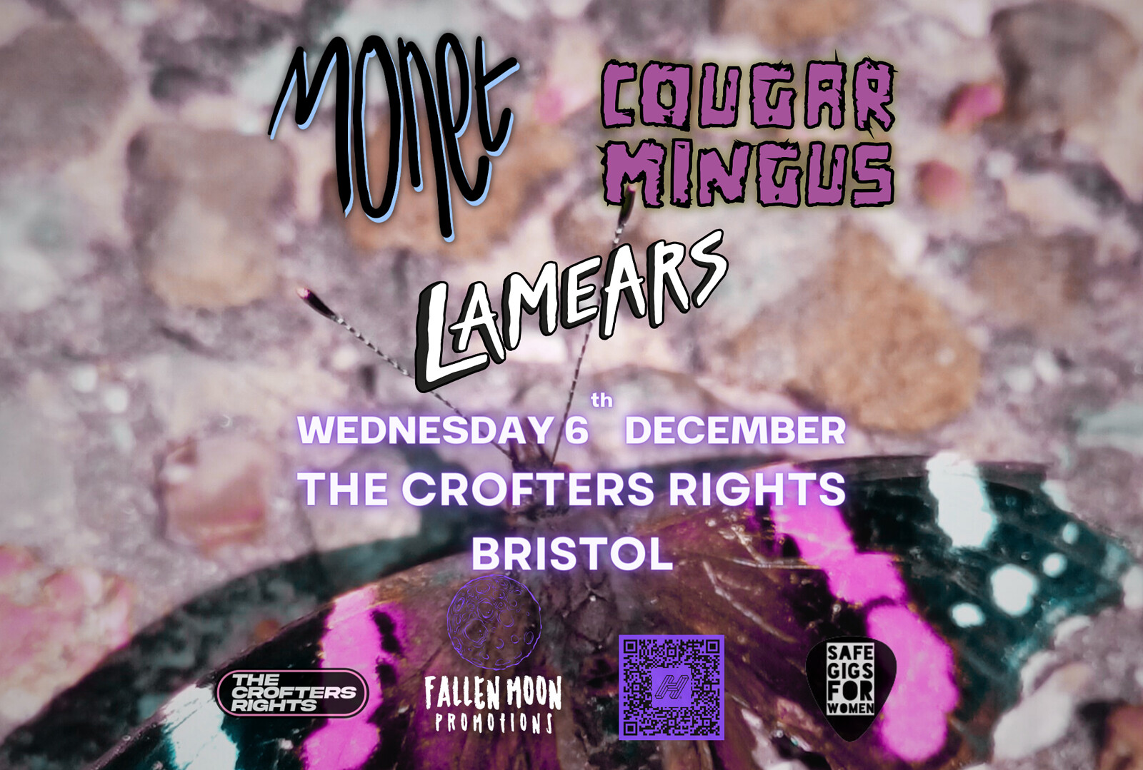 Cougar Mingus | Monet | Lamears MTV at Crofters Rights