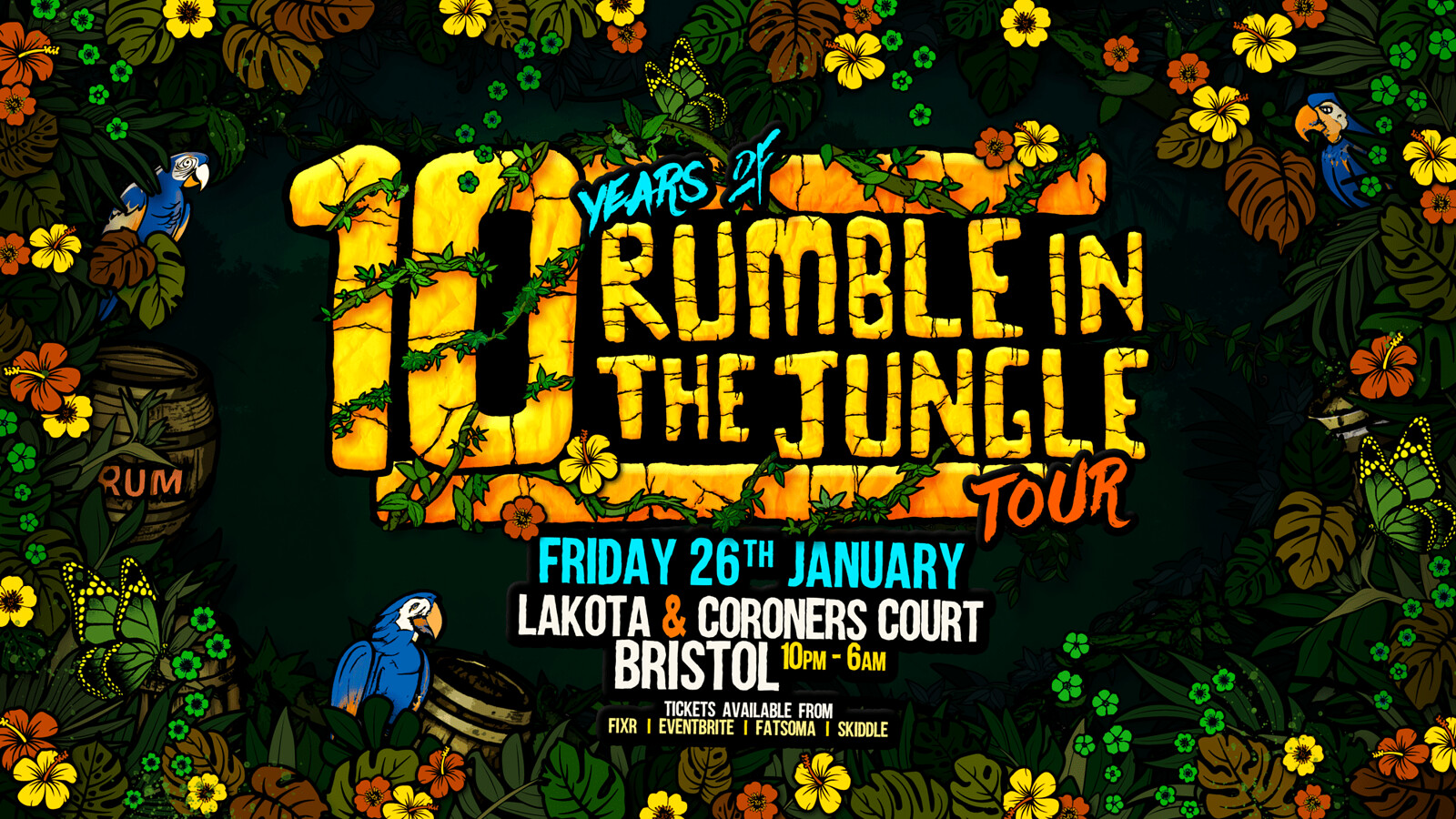 10 Years of Rumble in The Jungle at Lakota