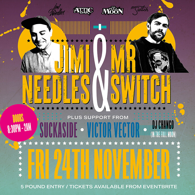 Jimi Needles & Mr Switch at The Attic Bar