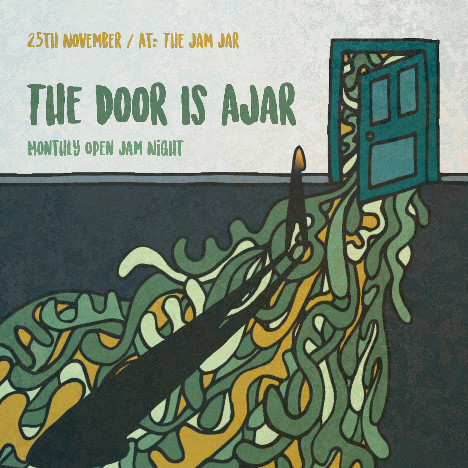 The Door is Ajar at The Jam Jar